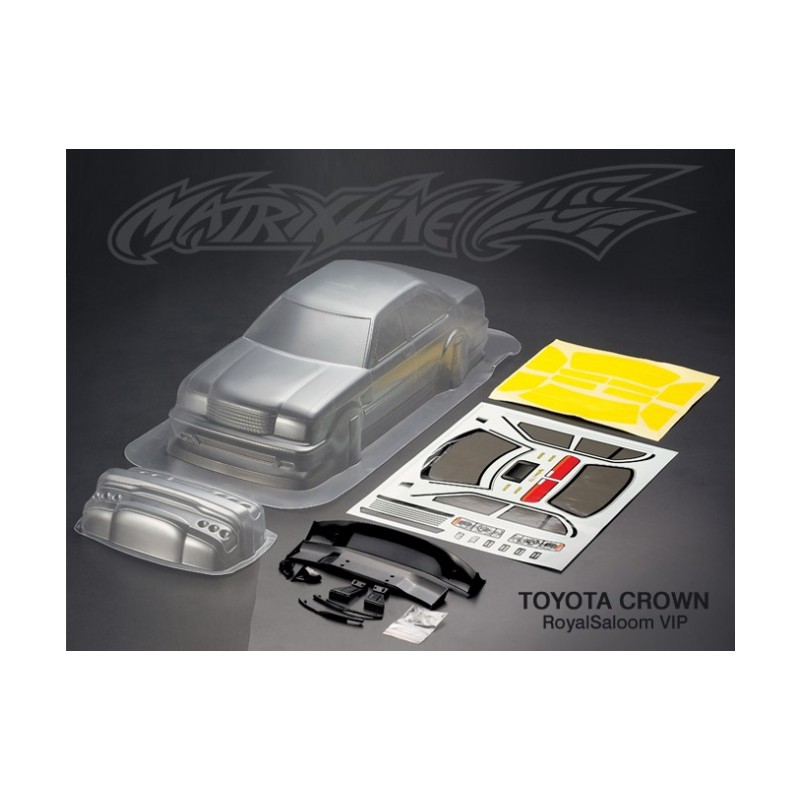 1:10 Body  Crown ( clear+ decals)