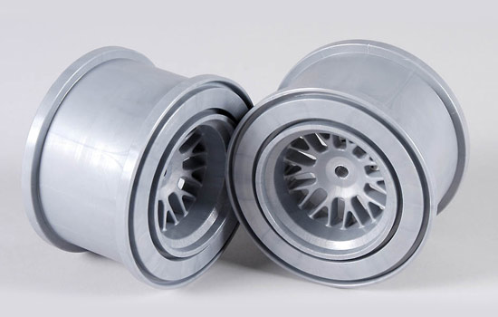 Formel 1 Felge hinten  F1 silber JANTES ARR.ARGENT 2P.