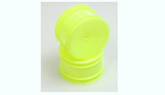 Schumacher Wheel; Rear Fluro Yellow - Cat pr