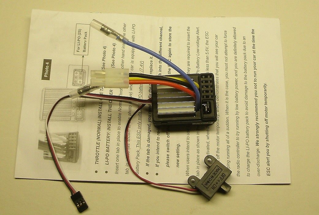 Fahrten Regler ESC HBX Bonzer Buggy Crosstiger Seben HAIBOXING Jamara Tamiya