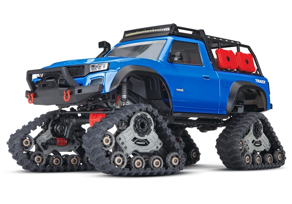 Traxxas TRX-4 Sport equipped with TRAXX TQ XL-5 (No battery/charger), Blue