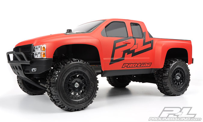1:8 Body  Chevrolet Silverado  HD Pick UP (clear +decals)